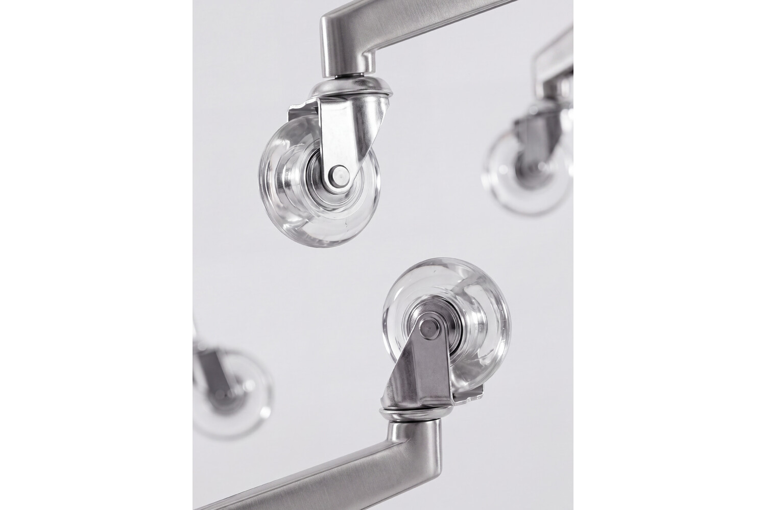 Meubelwiel inline - 50 mm - zacht - stift - verzinkt Meubelwiel inline - 50 mm - zacht - stift - verzinkt