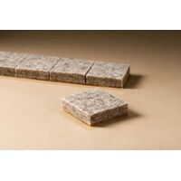 Wolvilt - vierkant - 5,5 mm dik