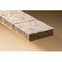 Wolvilt - vierkant - 5,5 mm dik