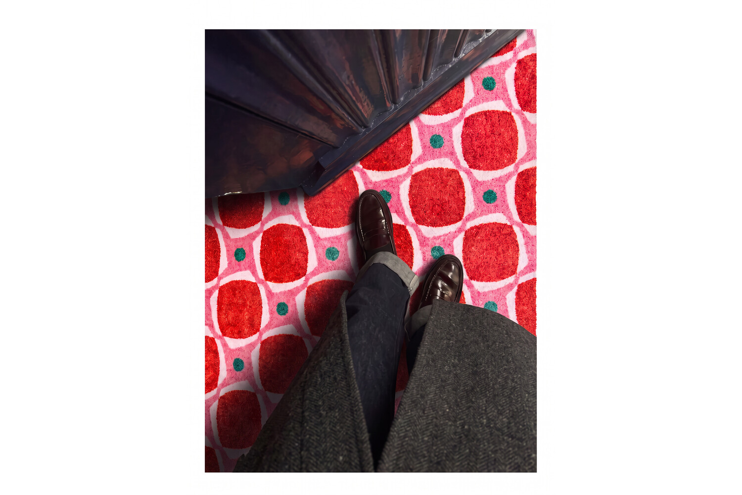 HAMAT® Glam wasbare droogloopmat - Groovy Grid
