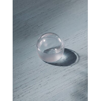 Bolle deurstopper (transparant)