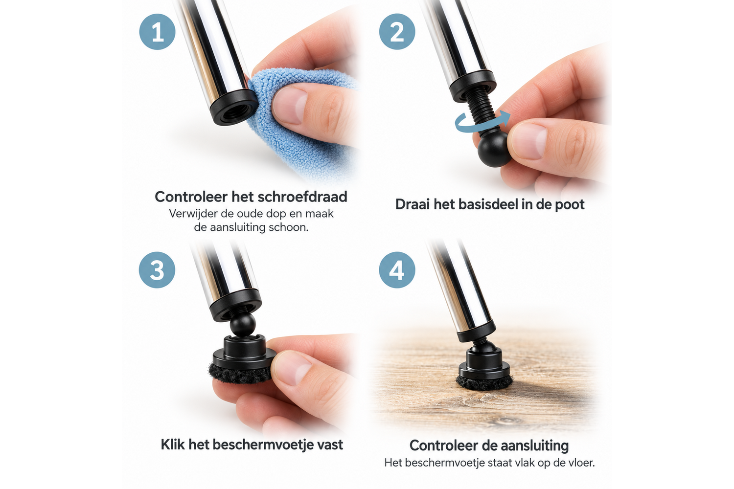 Scratch no More® Footfixx Threaded