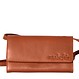 Mini Clutch Lily aus pflanzlich gegerbtem Leder – Cognac