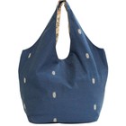 HOBO BAG SHOPPER BEACH blau