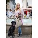 Felicitas – XL Shopper aus beigem Tweed mit handgewebter Bordüre