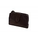 Elisa Women's Wallet in Cow Leather – Chocolate Brown