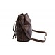 Sydney Bucket Bag in Cow Leather – Chocolate Brown