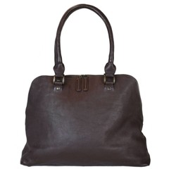 LAPTOPTASCHE-SHOPPER  HELENA dunkelbraun