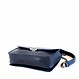 Janice Clutch in Vegetable-Tanned Leather – Vintage Blue