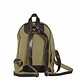City Rucksack Girona aus gewachstem Canvas & Leder – Olive