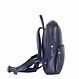 City Rucksack Louisa aus pflanzlich gegerbtem Leder – Blau