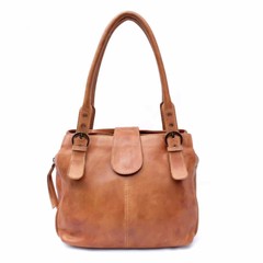 Handtasche Marla Leder cognac