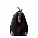 Catania Travel Bag in Waxed Canvas & Leather – Black