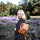 Rucksack Rosalie aus Vollrindsleder – Cognac