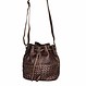 Sydney Bucket Bag in Cow Leather – Chocolate Brown