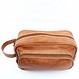 Toronto Wash Bag in Cow Leather – Cognac – B-Grade