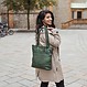 Göteborg Shopper in Cow Leather – Green