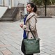 Göteborg Shopper in Cow Leather – Green