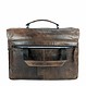 Ruben Briefcase & Laptop Bag in Cow Leather – Smokey Brown