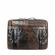 Ruben Briefcase & Laptop Bag in Cow Leather – Smokey Brown