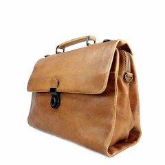 BUSINESSTASCHE ODIN Leder cognac