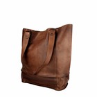 XL SHOPPER LORENA  leather reddish brown