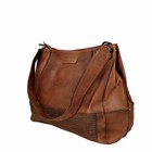 SHOPPER FIRENZE leather reddish brown