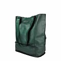 XL SHOPPER LORENA leather green