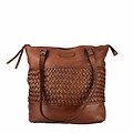 Göteborg Reddish Brown Leather Shopper