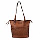 Göteborg Shopper in Cow Leather – Reddish Brown