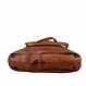 Göteborg Shopper in Cow Leather – Reddish Brown