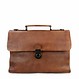Odin Business Bag in Cow Leather – Reddish Brown