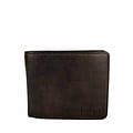 WALLET JAKE leather dark brown