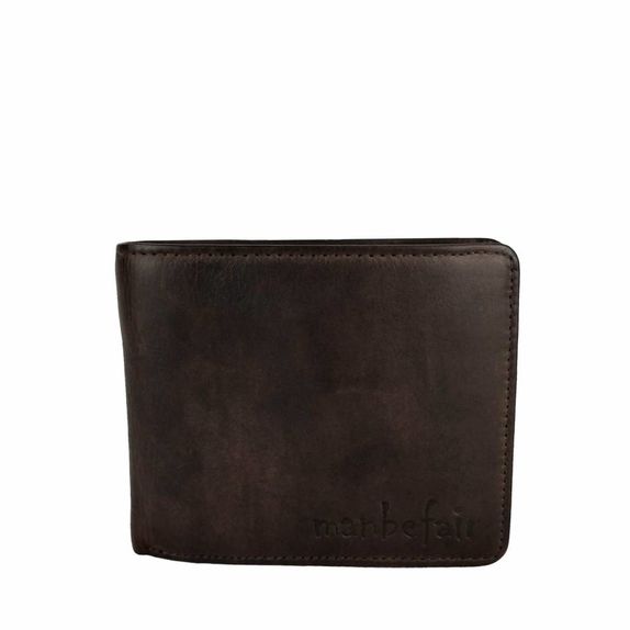 Jake Wallet in Cow Leather – Chocolate Brown