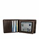 Jake Wallet in Cow Leather – Chocolate Brown