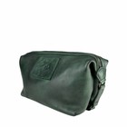 KARL TOILET BAG leather  green