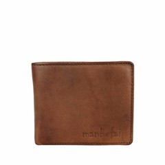 Jake Reddish Brown Leather Wallet