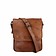 Umhängetasche Maya Leder rot-braun – B-Ware