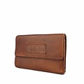 Joni Leather Wallet Reddish Brown