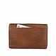 Joni Wallet in Cow Leather – Reddish Brown