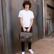 Ruben Briefcase & Laptop Bag in Cow Leather – Smokey Brown