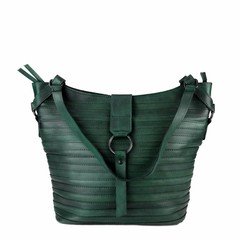 Shopper Berlin Leder grün
