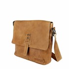 SHOULDER BAG DONNA leather cognac