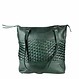 Göteborg Shopper in Cow Leather – Green