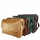 Loki Messenger & Laptop Bag in Cow Leather – Cognac