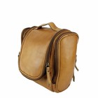 Travelbird Cognac Leather Toiletry Bag