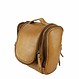 Travelbird Hanging Toiletry Bag in Cow Leather – Cognac