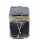 BACKPACK LUCCA canvas olive - B-WARE