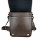 Amber Shoulder Bag in Vegetable-Tanned Leather – Chocolate Brown