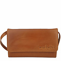 Clutch Lily Leder camel